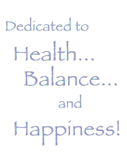 dedicated to health balance and happiness
